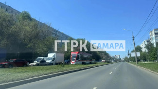 В Самаре на Ново-Вокзальной временно останавливалось движение трамваев 19 июня