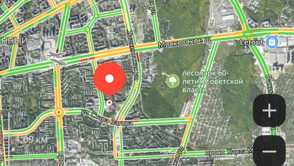 Появилось видео пожара в высотке на ул. Стара-Загора в Самаре