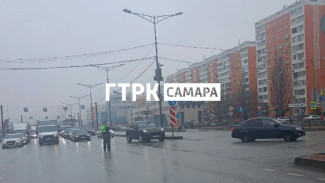 Светофоры сломались на Московском шоссе в Самаре 2 апреля