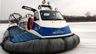 6 января на пасса­жирской линии «Самара – Рождествено» нач­нут работу суда на воздушной подушке