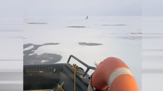 В акватории Волги в Самарской области отыскали заблудившегося из-за метели рыбака