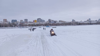 Самарские спасатели рассказали, где на Волге самый прочный лед