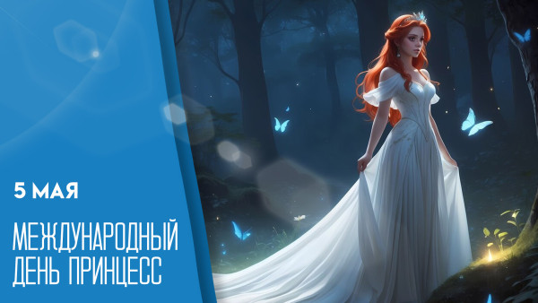 5 мая — Международный день принцесс: открытки для мессенджеров
