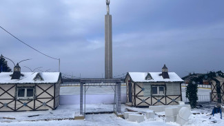 На пл. Славы в Самаре 25 декабря откроется обновленный каток