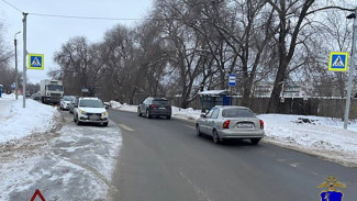 В Сызрани пострадала женщина в столкновении двух отечественных авто 12 февраля