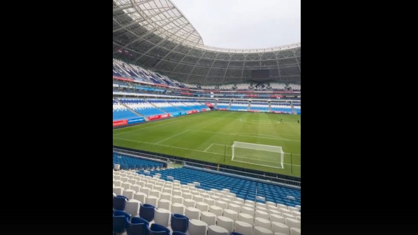 «Крылья Советов» показали состояние газона на «Солидарность Самара Арене» перед матчем с «Зенитом»