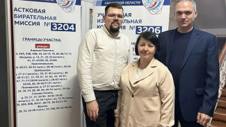 Самарская династия шашистов Дашковых приняла участие в голосовании на выборах 