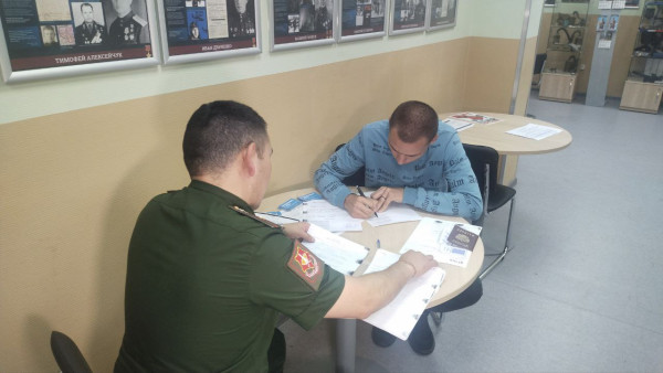 В Самаре рассказали как происходит оформление контрактов на военную службу