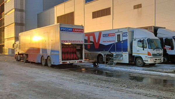 Кубок Гагарина: ГТРК «Самара» готовится к трансляции хоккейного матча 