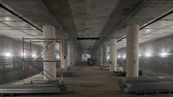 Станция метро «Театральная» в Самаре готова на 79%