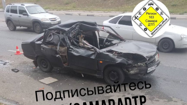 В Самаре у парка Победы 24 августа в массовом ДТП пострадал 9-летний мальчик