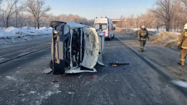 В ДТП на трассе М-5 в Самарской области пострадал пассажир «Lada Largus» 