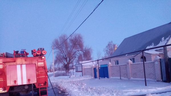 В Самарской области в пожаре погиб мужчина