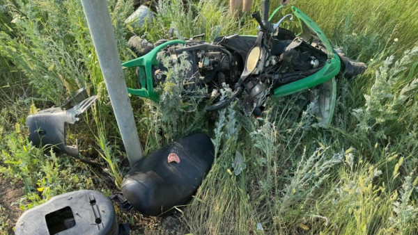 Под Самарой в пятницу 13-е погиб водитель скутера