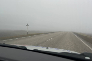 На трассе М-5 под Самарой ввели ограничения из-за метели