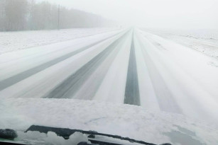 Самарскую область засыпало снегом 10 апреля