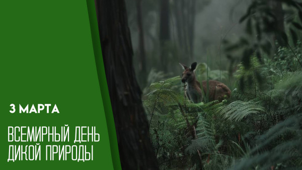 Всемирный день дикой природы — 3 марта: напоминание о богатстве нашей планеты