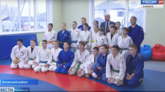 Новый физкультурно-оздоровительный комплекс появился в Смышляевке 