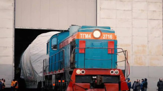 Самарская ракета «Союз-5» проехала на поезде 1500 км до Байконура