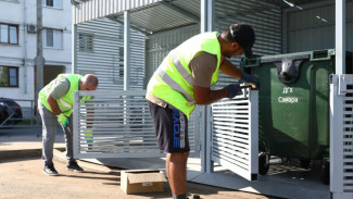 В Самаре к 1 августа обновили 167 контейнерных площадок