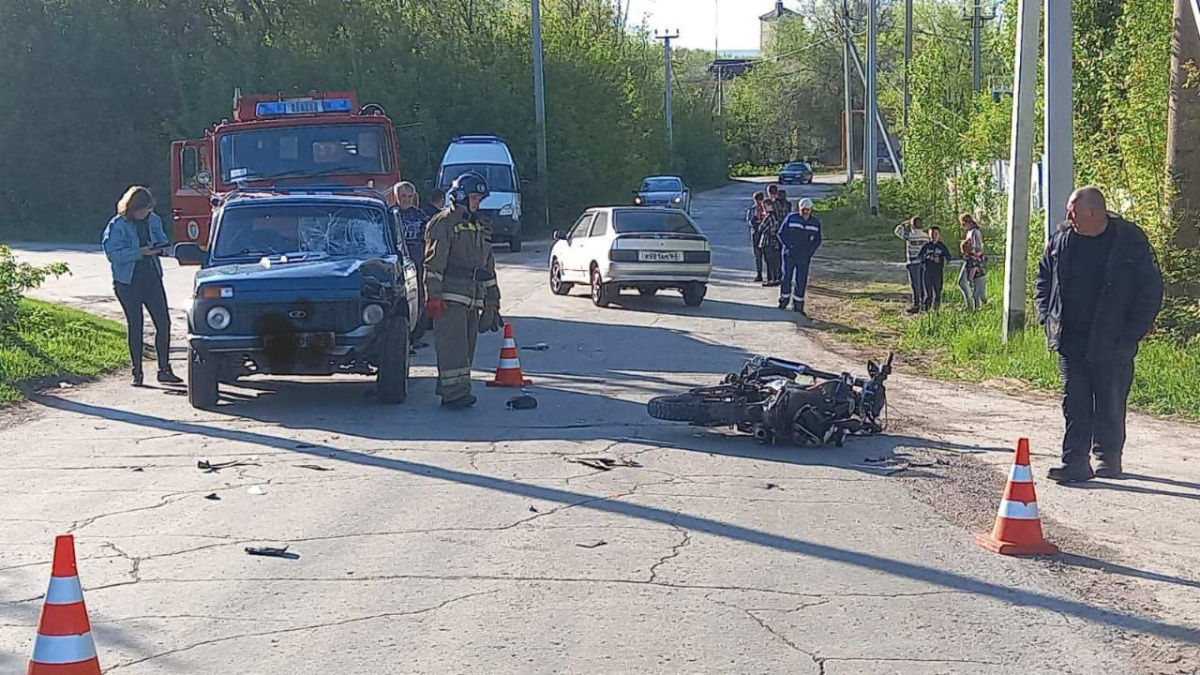 В Самарской области дети на мопеде влетели под 