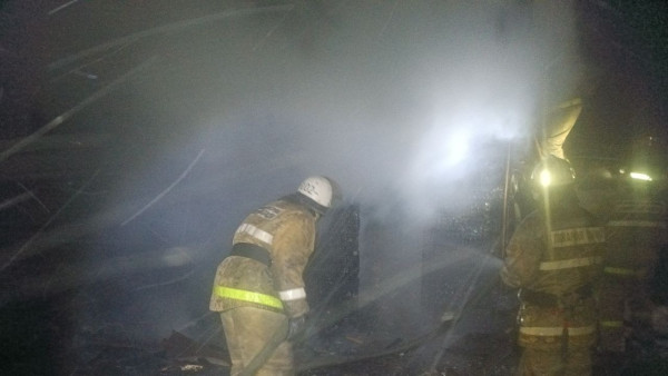 В Самарской области в результате пожара в бане погиб человек 