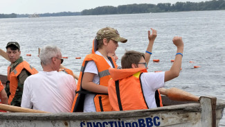 На Первомайском спуске в Самаре прошла «Гонка победителей» для ветеранов СВО и их семей