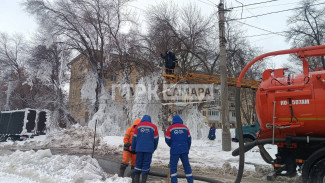 Появились кадры последствий коммунального фонтана на Антонова-Овсеенко