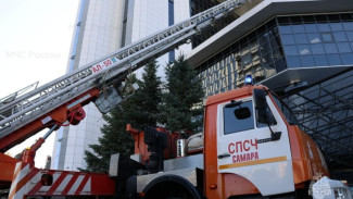 В Самаре прошли учения пожарных в высотном офисном здании