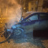 Под Самарой ночью 10 декабря загорелся автомобиль Geely 