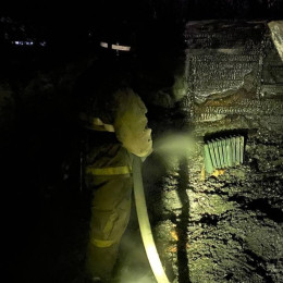 В Самарской области 14 января в охранной будке СНТ заживо сгорел человек