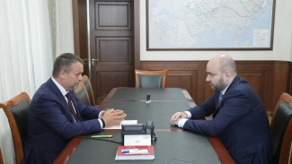 Вячеслав Федорищев провел встречу с министром транспорта РФ Андреем Никитиным