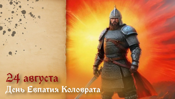 24 августа — главные приметы на День Евпатия Коловрата: легенды, поверья и открытки