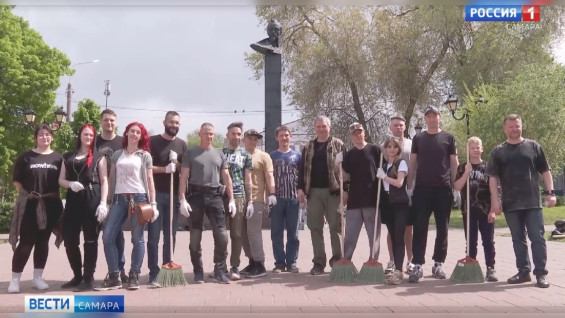 На завершающем весеннем общегородском субботнике активисты собрали 600 тонн мусора 