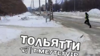 В Тольятти сотрудники ДПС пешком устроили погоню за мужчиной