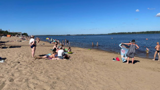 В Самаре Волга прогрелась до рекордных показателей