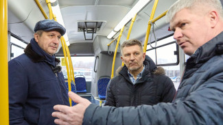 Глава Самары Иван Носков посетил базу одного из автобусных предприятий города