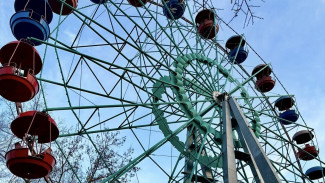 В Самаре заработало знаменитое "колесо обозрения" в Загородном парке