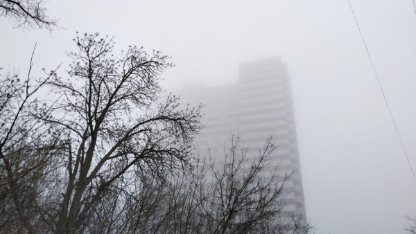 Утром 16 июня Самару накрыл туман