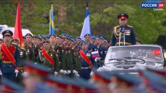 В Параде Победы в Самаре участие приняли более 1300 человек 