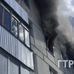 29 апреля из горящей квартиры на Ново-Садовой в Самаре спасли 5 человек