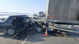 Полиция рассказала, кто погиб в ДТП с черной Lada и фурой под Самарой