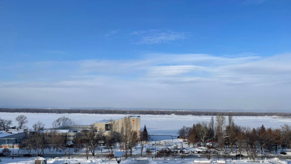 Самарцам рассказали, где самый опасный лед на Волге 