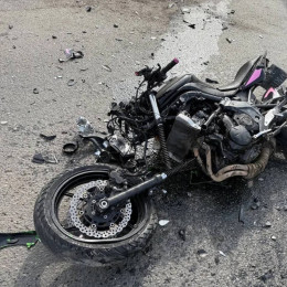 В Самаре произошло ДТП со спортивным мотоциклом Kawasaki 18 апреля