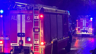 В Самаре горел полигон "Преображенка" вечером 27 марта