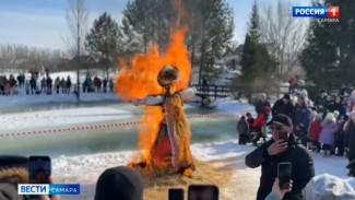 В Самарской области Широкую Масленицу отметили под шум моторов