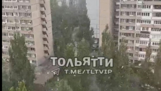 В Тольятти выпал снег 9 мая