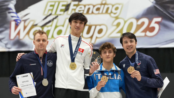 Самарец Кирилл Бородачёв завоевал серебро на этапе Кубка мира по фехтованию в Японии 