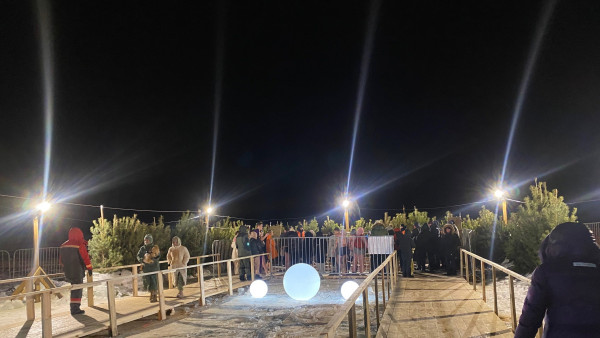 В Самаре около 1200 человек окунулись в крещенскую купель