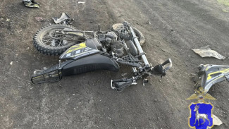 Под Самарой двое подростков на мотоцикле попали в серьезное ДТП